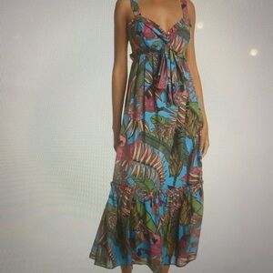 Farm Rio tropical summer cotton dress